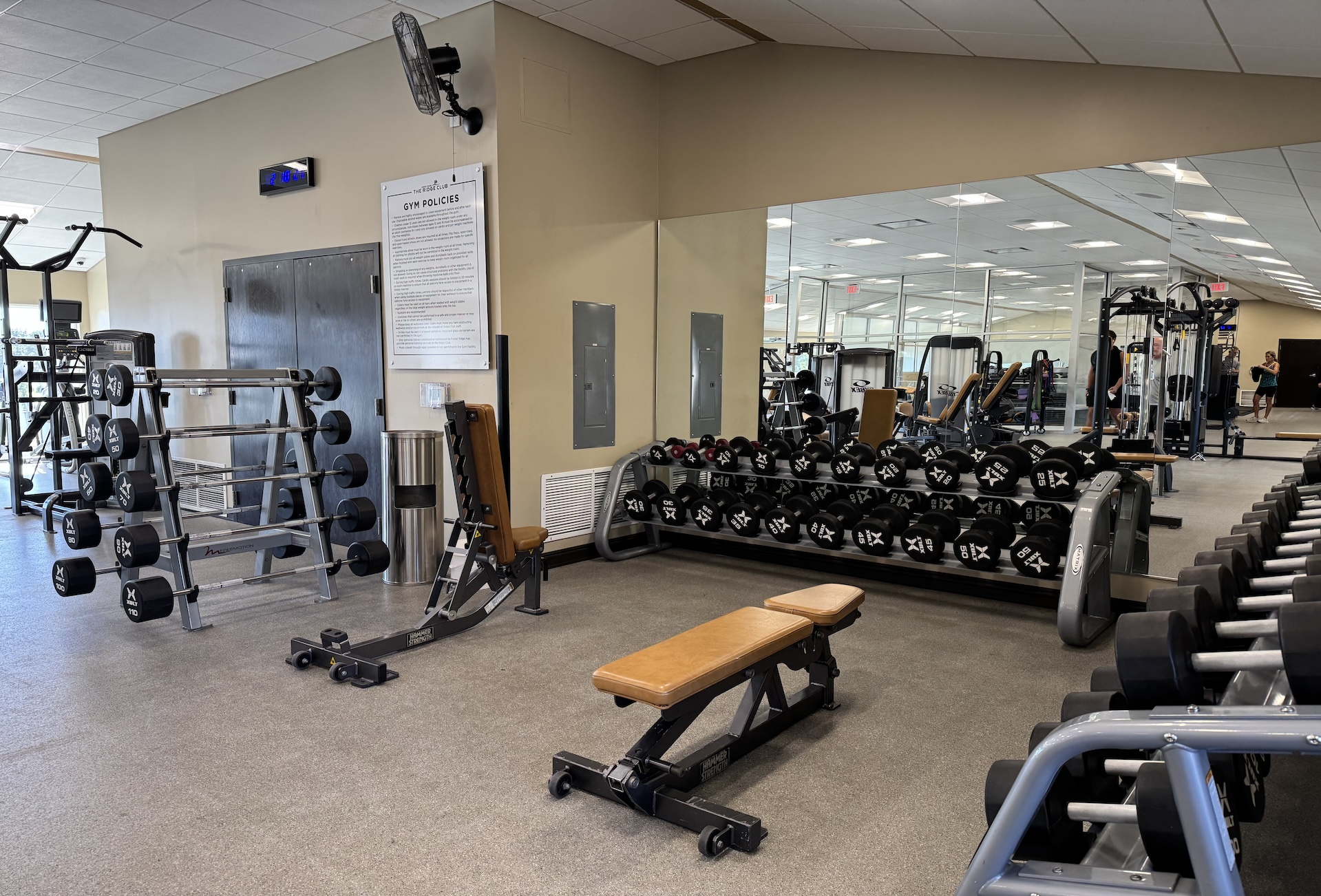 Gym-dumbbells-rack-weights-workout-equipment-Club-at-Forest-Ridge